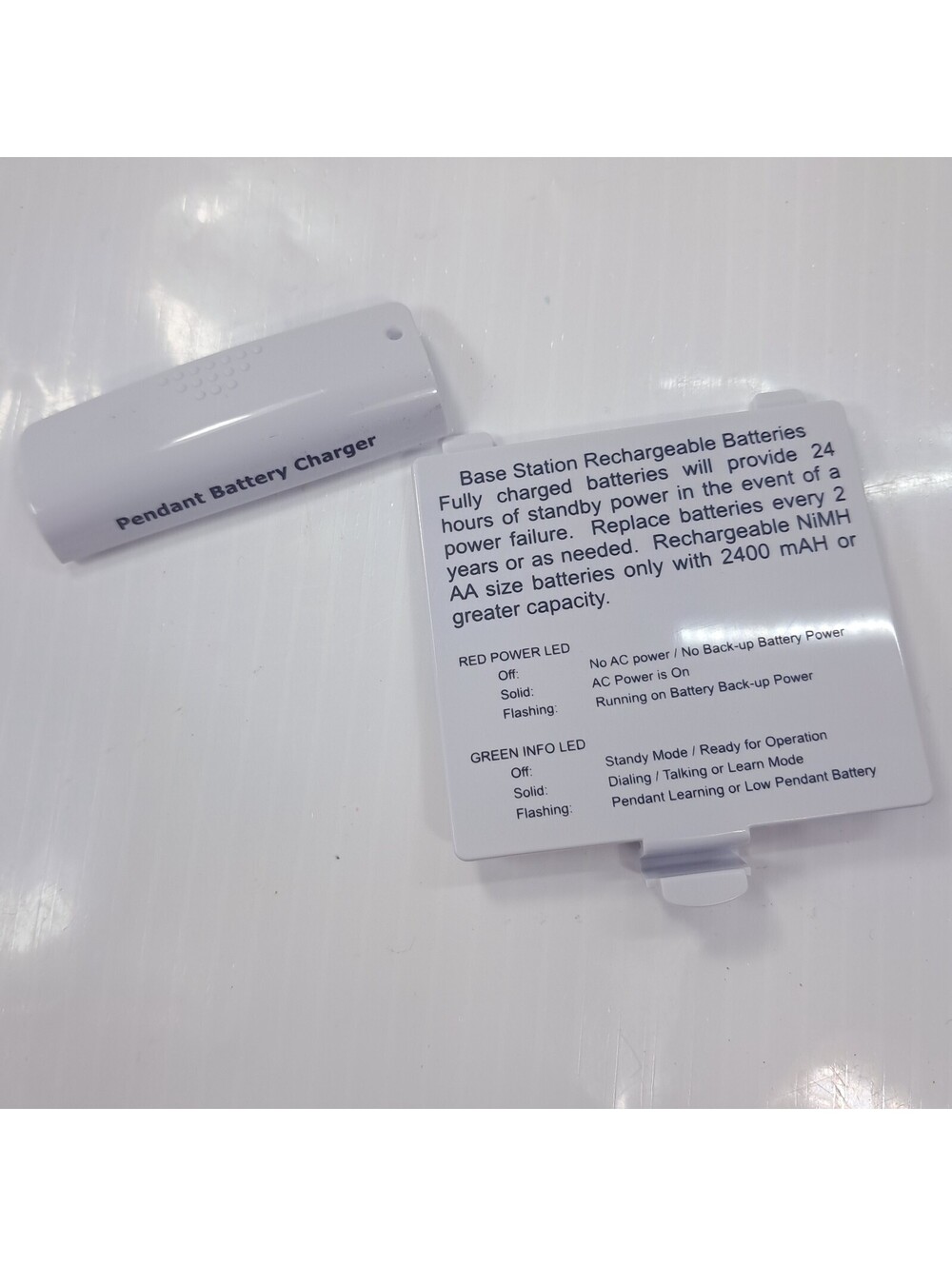 Freedom Alert 35911 base unit battery covers ONLY for back and pendant charger